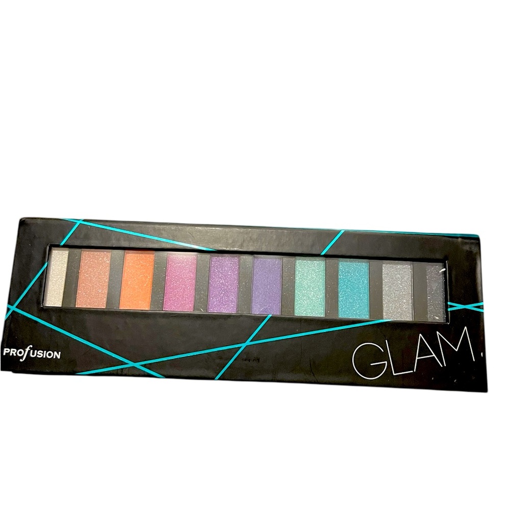 Profusion Cosmetics Glamorous Eyeshadow Palette - Vibrant Hues